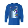 thumbnail image 1 of Awkward Styles Kids Autism Shirt Long Sleeve Colorful Flag Tee for Youth Girls Boys, 1 of 4