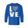 thumbnail image 1 of Awkward Styles Kids Autism Shirt Long Sleeve Love Puzzle Tee for Youth Girls Boys, 1 of 4