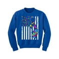 thumbnail image 1 of Awkward Styles Kids Autism Sweatshirt Colorful Flag Crewneck Tops for Youth, 1 of 4