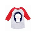 thumbnail image 1 of Awkward Styles Kids Dog Tshirt Funny Dog Jersey Shirts for Youth Cute Kids Birthday Gift Boy Raglan Shirt Girl Raglan Shirt Dog Themed Party Funny Dog Blowing a Gum Tshirts, 1 of 4
