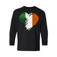 thumbnail image 1 of Awkward Styles Kids St Patrick's Day Shirt Long Sleeve Irish Flag Heart Tee for Youth Boys Girls Proud Irish, 1 of 4
