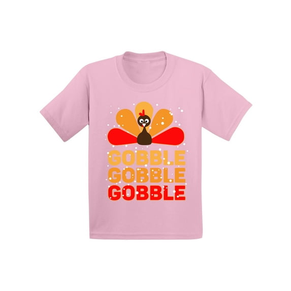 Awkward Styles Kids Thanksgiving Outfits Toddler Gobble Gobble T-shirt