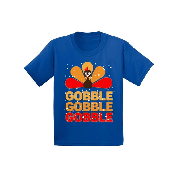 Awkward Styles Kids Thanksgiving Outfits Toddler Gobble Gobble T-shirt