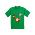 thumbnail image 1 of Awkward Styles Kids Thanksgiving Outfits Youth Turkey T-shirt, 1 of 4
