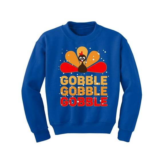 Awkward Styles Kids Thanksgiving Sweaters Gobble Gobble Sweatshirt