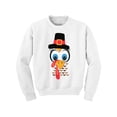 thumbnail image 1 of Awkward Styles Kids Thanksgiving Sweaters Turkey Face Sweatshirt, 1 of 4