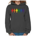 thumbnail image 1 of Awkward Styles Lesbian Hooded Sweatshirt Love Hoodies for Women LGBTQ Flag, 1 of 4
