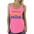 thumbnail image 1 of Awkward Styles Lesbian & Proud Sleeveless Shirt LGBTQ Racerback Tank Tops, 1 of 4