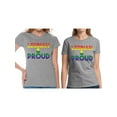 thumbnail image 1 of Awkward Styles Lesbian & Proud T-Shirt LGBTQ Matching Couples T Shirts for Women, 1 of 4