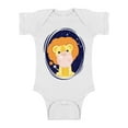 thumbnail image 1 of Awkward Styles Lion Bodysuit for Newborn Baby Cute One Piece Lion Outfit Birthday Gift Lion Chewing a Gum Bodysuit for Baby Girl Lion Chewing a Gum Bodysuit for Baby Girl, 1 of 4