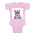 thumbnail image 1 of Awkward Styles Lion One Piece Gifts for Baby Cute Bodysuit Lion Bodysuit Lion Blowing Gum Baby Bodysuit Short Sleeve Cute Lion Clothing Pink Mood Baby Boy Clothing Baby Girl Clothing Collection, 1 of 4