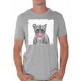 thumbnail image 1 of Awkward Styles Lion Tshirt Lion with Pink Gum T Shirt Lion Clothing Animal T-Shirt for Men Funny Animal Gifts Lion T Shirt Cute Animal T Shirt Funny Lion Shirt Gifts for Him Funny Men T Shirt, 1 of 4