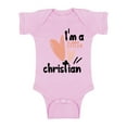 thumbnail image 1 of Awkward Styles I'm a Little Christian Bodysuit for Newborn Baby Birthday Gifts for 1 Year Old Cute Baby Boy Baby Girl Religious Clothing Gifts for God Lover Christian One Piece Top, 1 of 4