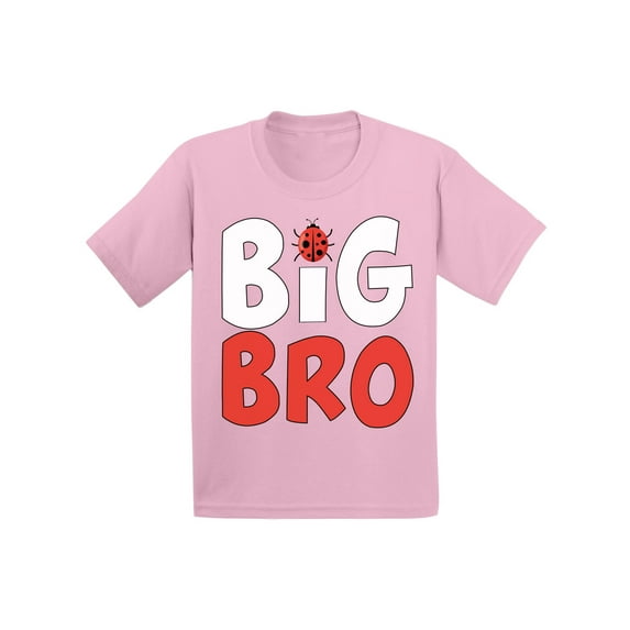 Awkward Styles Little Ladybug Clothing Ladybug Shirts Big Brother Baby Announcement Infant Shirt for Boys Pregnancy Announcement T Shirt for Kids Big Bro Infant T-Shirt Ladybug Clothes Collection