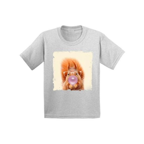 Awkward Styles Little Squirrel Shirt Squirrel Lovers Funny Gifts for Kids Cute Infant Shirt Squirrel Shirt Animals Prints Kids T Shirt Squirrel Infant Tshirt Cute Gifts for Children Squirrel Clothing