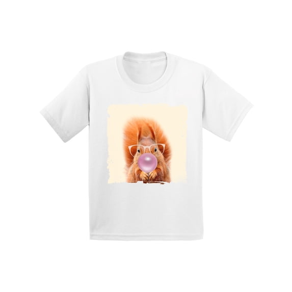 Awkward Styles Little Squirrel Shirt Squirrel Lovers Funny Gifts for Kids Cute Infant Shirt Squirrel Shirt Animals Prints Kids T Shirt Squirrel Infant Tshirt Cute Gifts for Children Squirrel Clothing