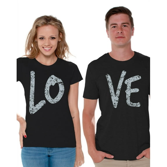 Awkward Styles Love Couples Shirts Matching Couple Shirts Love T-shirts for Couples Anniversary Gifts for Couples Love Cute Couple Shirts Valentine Gifts for Couples Love Couples Matching Shirts