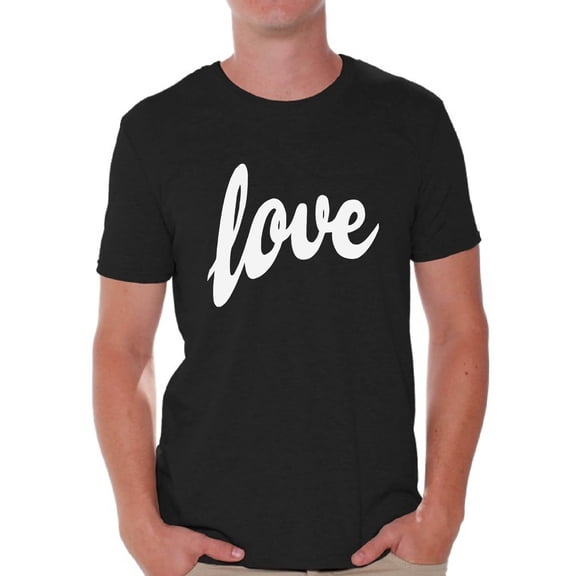 Awkward Styles Love Shirt Valentines Day T Shirt for Men Love Tshirt Top Love Gifts Men's Love Shirt Valentine Tshirt Love Shirts for Men Valentine's Day Gift Idea for Him St.Valentine's Day Shirt