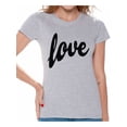 thumbnail image 1 of Awkward Styles Love Shirt Valentines Day Shirt Love Tshirt for Women Valentines T shirt Women's Love T-Shirt Valentine's Day Gifts for Her Love Gift Idea for Wife Anniversary Gift Love Tee Shirt, 1 of 4