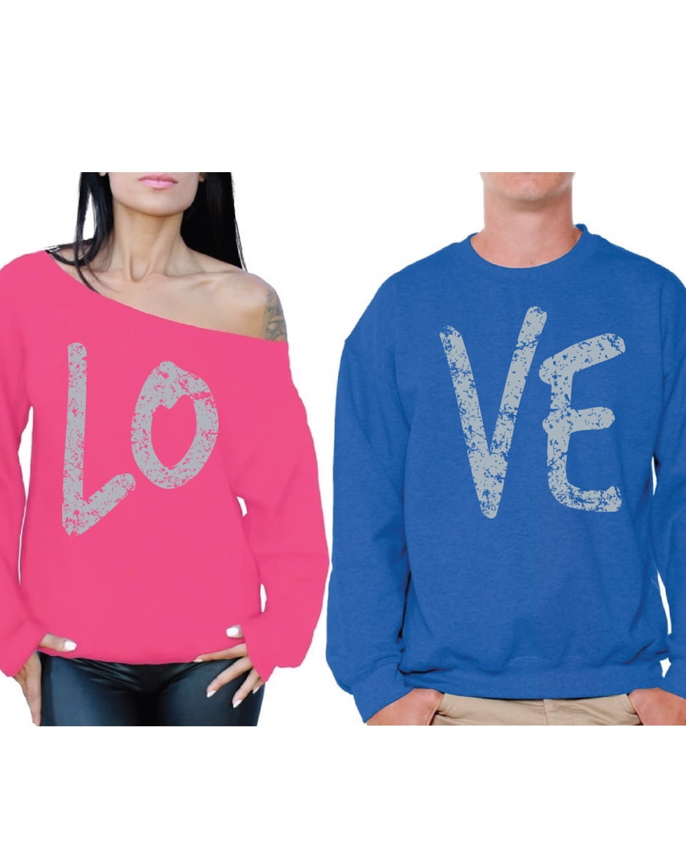 Awkward Styles Love Sweatshirts for Couples Matching Boyfriend