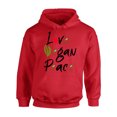 thumbnail image 1 of Awkward Styles Love Vegan Peace Unisex Hoodie Vegetarian Hoodie Vegan Sweater Vegan Friendly Hoodie Green Hoodie Vegan Clothes for Women Vegan Organic Stylish Hoodies for Him Gifts for Vegetarians, 1 of 5