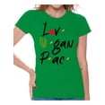 thumbnail image 1 of Awkward Styles Love Vegan Peace Womens T-Shirt Lovely Vegetarian Tshirt Vegan Friendly Shirts for Ladies Vegan T Shirts Vegan Clothes for Women Vegan Organic Shirts for Her Gifts for Vegetarians, 1 of 4