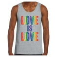 thumbnail image 1 of Awkward Styles Love is Love Tank Top for Men LGBTQ Muscle Shirt Gay Pride Tank Mens Love Is Love Graphic Tank Tops Love Graphic Tops, 1 of 4