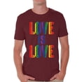 thumbnail image 1 of Awkward Styles Love is Love Tshirt for Boyfriend Gay Gifts Shirts for Men Gay Shirt Men Clothing Gay T Shirt Gay Tshirt for Him Gay Pride Tshirt, 1 of 4