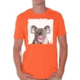 thumbnail image 1 of Awkward Styles Lovely Koala Tshirt Koala with Pink Gum T Shirt Koala Clothes Animal T-Shirt for Men Funny Animal Gifts Koala T Shirt Cute Animal T Shirt Koala Shirt Gifts for Him Funny Men T Shirt, 1 of 4