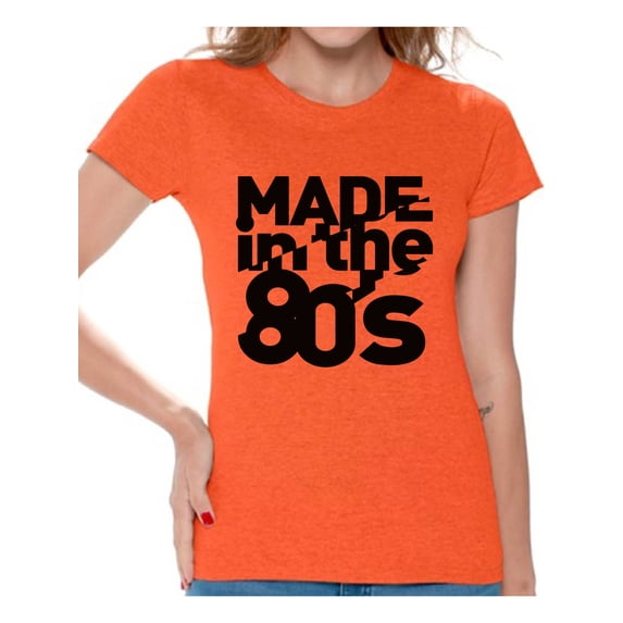 Awkward Styles Made in 80s Shirt 80s T Shirt 80s Birthday Shirt Womens 80s Accessories Retro Vintage Rock Concert T-Shirt 80s Costume 80s Clothes for Women 80s Outfit 80s Party