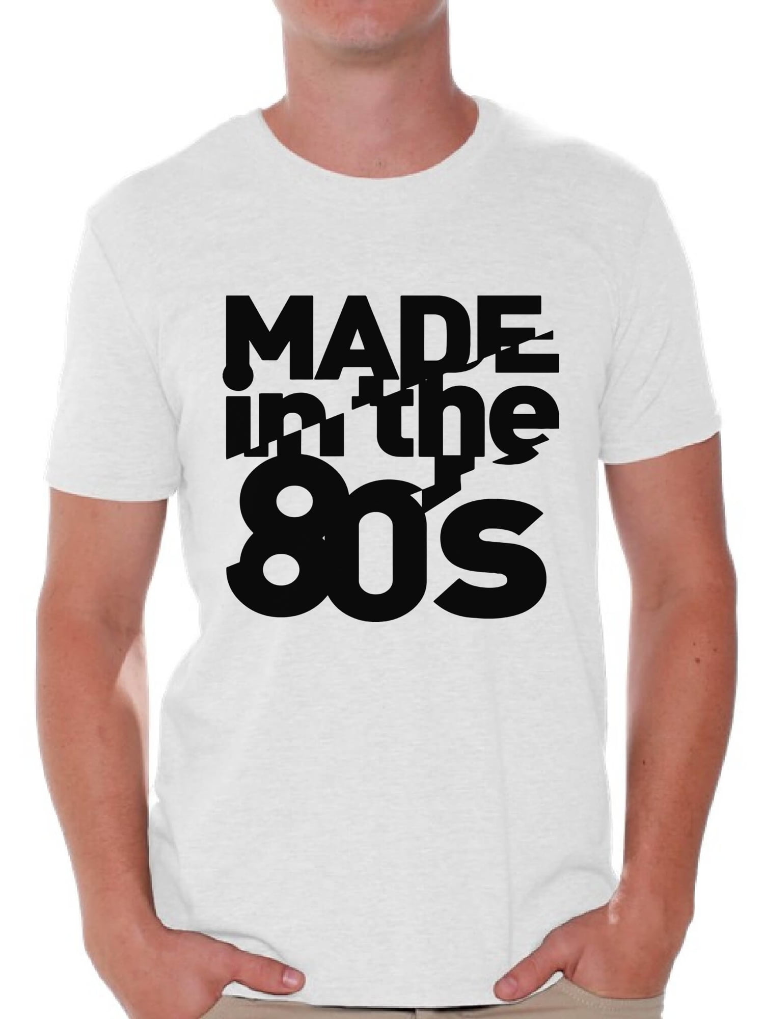 Awkward Styles Made in 80s Shirt 80s T Shirt 80s Birthday Shirt Mens 80s Accessories Retro Vintage Rock Concert T-Shirt 80s Costume 80s Clothes for