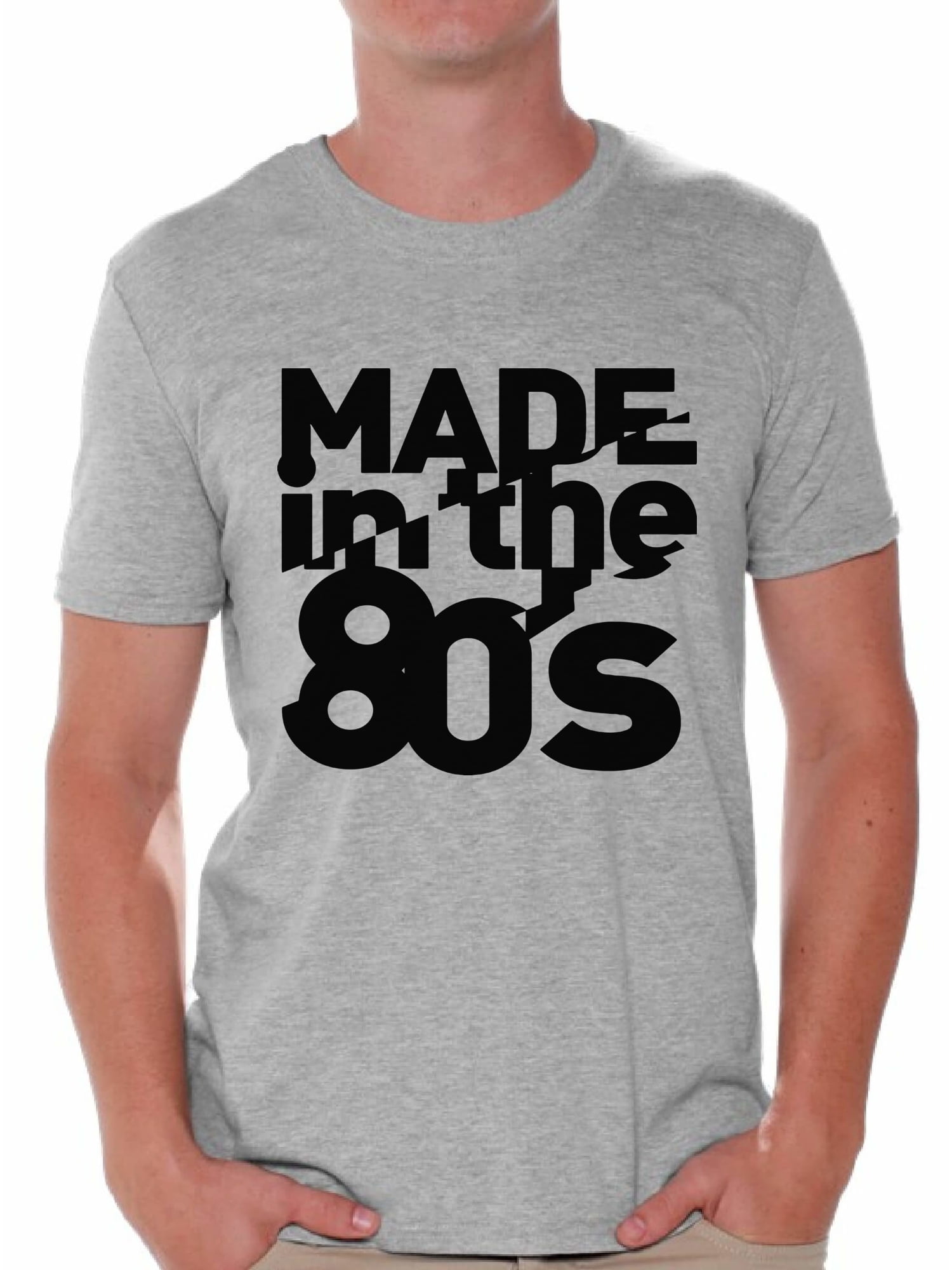 Awkward Styles Made in 80s Shirt 80s T Shirt 80s Birthday Shirt Mens 80s  Accessories Retro Vintage Rock Concert T-Shirt 80s Costume 80s Clothes for  Men 80s Outfit 80s Party 