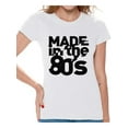 thumbnail image 1 of Awkward Styles Made in 80s Shirt 80s T Shirt 80s Birthday Shirt Womens 80s Accessories Retro Vintage Rock Concert T-Shirt 80s Costume 80s Clothes for Women 80s Outfit 80s Party, 1 of 4