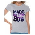 thumbnail image 1 of Awkward Styles Made in 80s T Shirt 80s Birthday Shirt 80s Accessories 80s Rock T Shirt 80s T Shirt Retro Vintage Rock Concert T-Shirt 80s Costume 80s Clothes for Women 80s Outfit 80s Party, 1 of 4