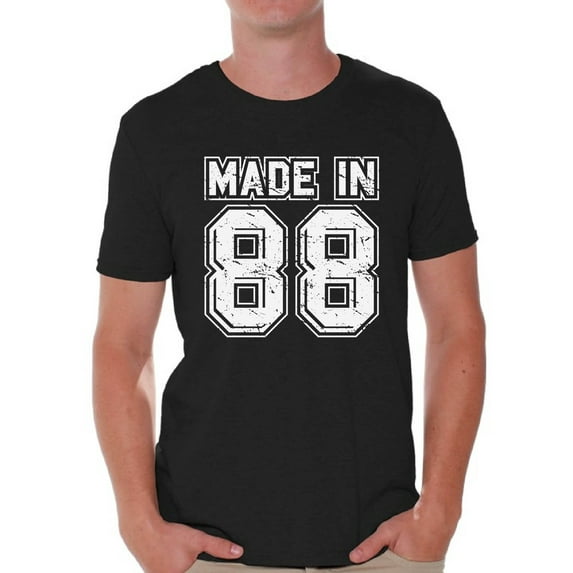 Awkward Styles Made In 88 Tshirt 30th Birthday Party Outfit for Men Born in 1988 Funny Birthday Shirts for Men 30th Birthday Shirt Funny Thirty Shirts Mens 30th Tshirt B-Day Party for Men 88 Shirt