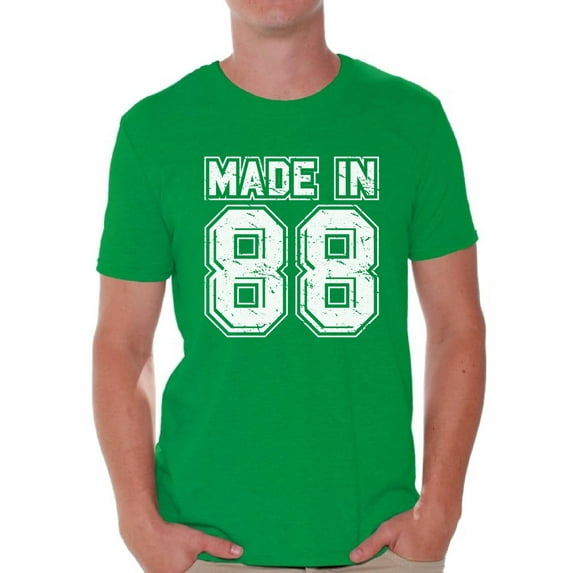 Awkward Styles Made In 88 Tshirt 30th Birthday Party Outfit for Men Born in 1988 Funny Birthday Shirts for Men 30th Birthday Shirt Funny Thirty Shirts Mens 30th Tshirt B-Day Party for Men 88 Shirt