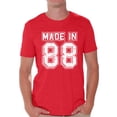 thumbnail image 1 of Awkward Styles Made In 88 Tshirt 30th Birthday Party Outfit for Men Born in 1988 Funny Birthday Shirts for Men 30th Birthday Shirt Funny Thirty Shirts Mens 30th Tshirt B-Day Party for Men 88 Shirt, 1 of 4