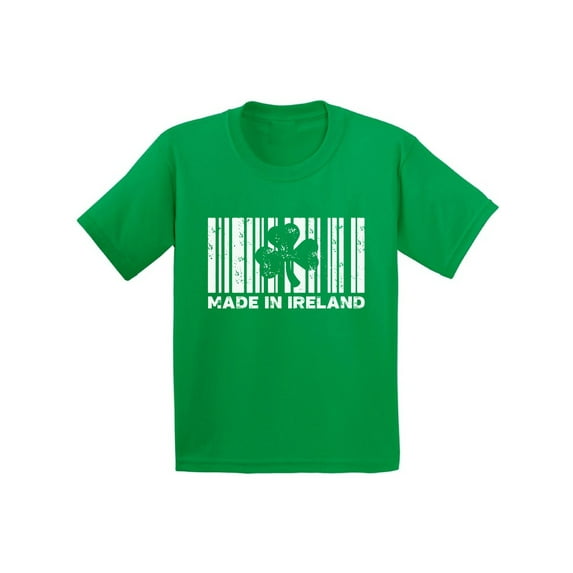 Awkward Styles Made in Ireland Shirt St. Patricks Day T Shirt for Kids Irish Pride Gifts for Girls St Paddy's Day Irish Clover Tops Vintage Boys Irish Shirt St Patricks Day Gift Shamrock Shirts