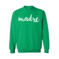 thumbnail image 1 of Awkward Styles Madre Crewneck Madre Sweater for Ladies Stylish Crewnecks for Women Mexican Styled Collection for Women Mexican Birthday Gifts for Mother Best Mom Sweater Madre Sweaters for Women, 1 of 5
