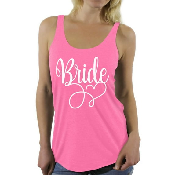 Awkward Styles Maid of Honor Bride Tanks Team Bride Tops for Bachelorette Party Racerback Bride Tank Tops Bride BFF Gifts for Bridesmaid Tops Bride Crew Before Wedding Party Bridal Party Gifts