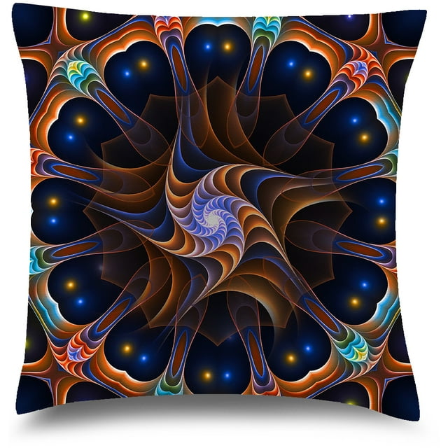 Awkward Styles Mandala Decorative Pillow Covers Boho Kaleidoscope Throw Cushion Case