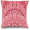 thumbnail image 1 of Awkward Styles Mandala Decorative Pillow Covers Pink Kaleidoscope Throw Cushion Case, 1 of 2