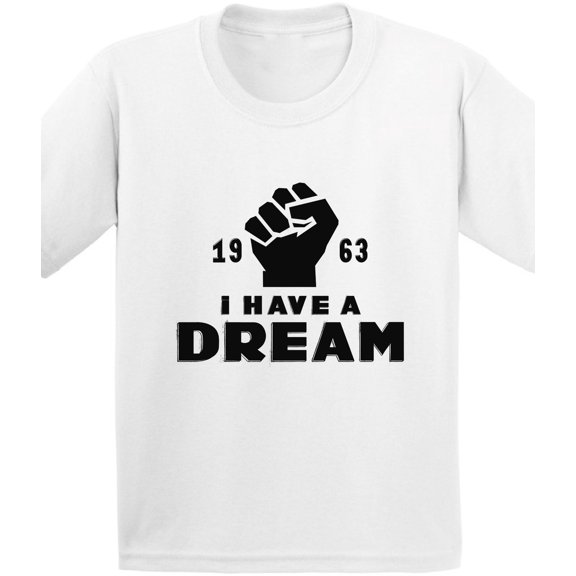 Awkward Styles Martin Luther King Toddler T Shirts Infant T Shirts I Have a Dream Graphic Baby Shirts Kids Shirts 1963