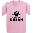 thumbnail image 1 of Awkward Styles Martin Luther King Toddler T Shirts Infant T Shirts I Have a Dream Graphic Baby Shirts Kids Shirts 1963, 1 of 4