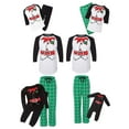 thumbnail image 1 of Awkward Styles Matching Christmas Pajamas Set Green Cute Elf Family Sleepwear, 1 of 7