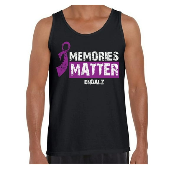 Awkward Styles Memories Matter Shirts Alzheimer Awareness Clothing for Men Endalz Tank Top for Men Alzheimer Shirts Alzheimers Awareness Clothes for Men Alzheimer Tank Top Endalz Tshirt Endalz Gifts