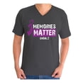 thumbnail image 1 of Awkward Styles Memories Matter V Neck Shirt for Men Alzheimer Awareness Shirts Endalz Clothes Alzheimer T-Shirt for Husband Alzheimers Awareness Gifts Endalz Shirts Alzheimer Clothing for Men, 1 of 4