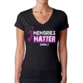 thumbnail image 1 of Awkward Styles Memories Matter V Neck T-Shirt Endalz Shirts Alzheimers Clothes for Women Endalz T-Shirt Alzheimer Tshirt for Ladies Endalz Gifts Alzheimer Shirts Alzheimer Clothing Collection, 1 of 4