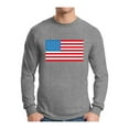 thumbnail image 1 of Awkward Styles Men's American Flag Graphic Long Sleeve T-shirt Tops USA Flag Patriotic, 1 of 4