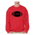 thumbnail image 1 of Awkward Styles Men's American Football Dad Graphic Sweatshirt Tops Black Rugby Football Gift Father's Day, 1 of 4